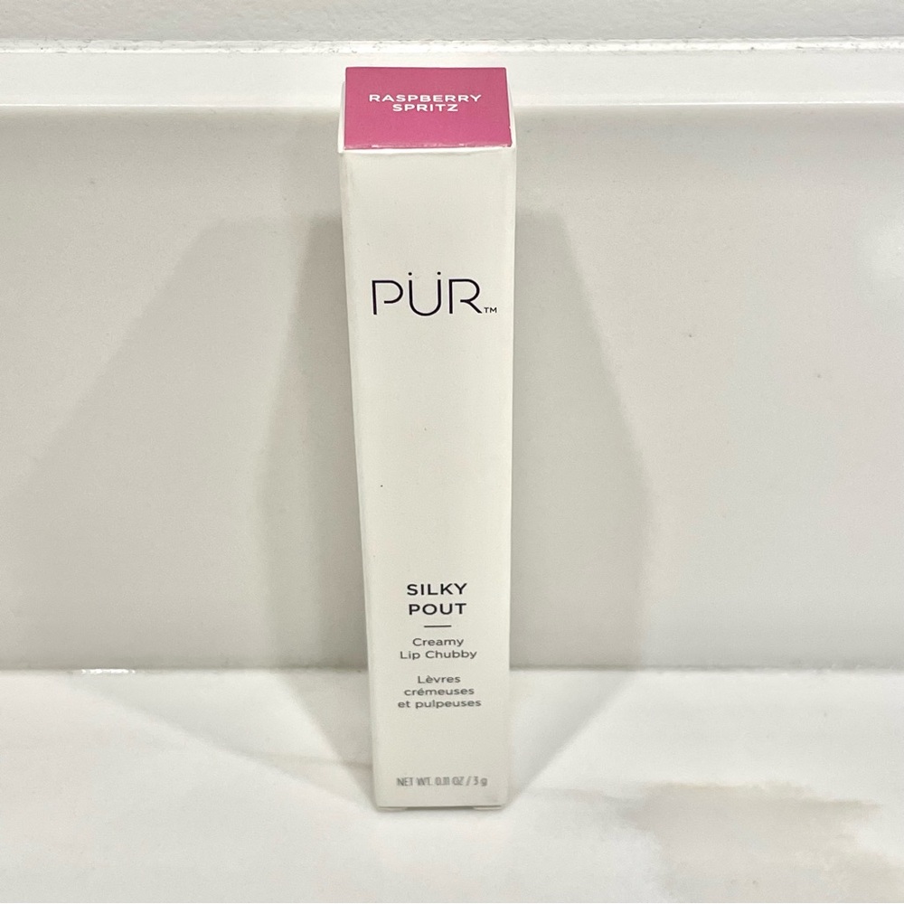 NEW Pur Silky Pout Creamy Lip Chubby Lip Pencil (Raspberry Spritz)